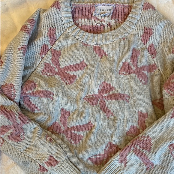 btween Pink and Cream Knit Sweater and pants - Picture 3 of 13